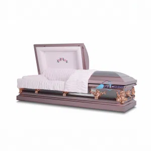 The Briar Rose 18 Gauge Steel Casket