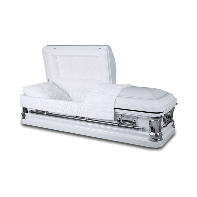 Mocha 18 Gauge Steel Casket Sky Caskets