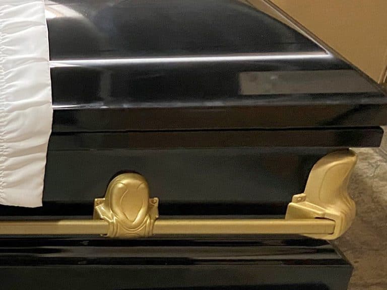 Alpha Phi Alpha Fraternity Custom Casket - Sky Caskets