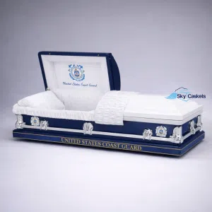 Veteran Coast Guard Steel Casket